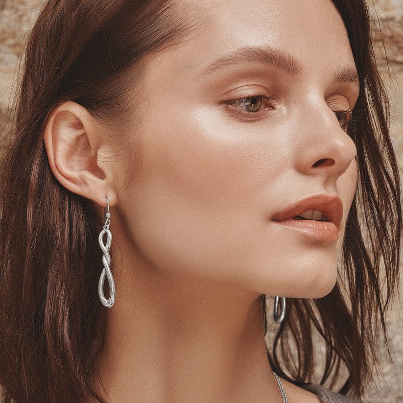 Brighton Interlok Twist French Wire Earrings - Juli's Wearable Art