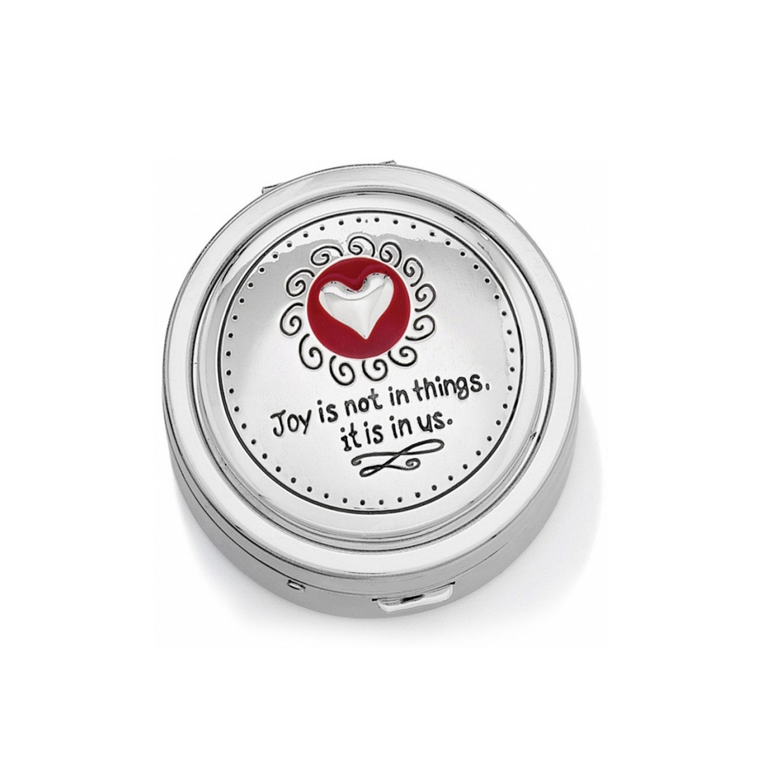 Brighton Joyful Heart Pill Box - Juli's Wearable Art