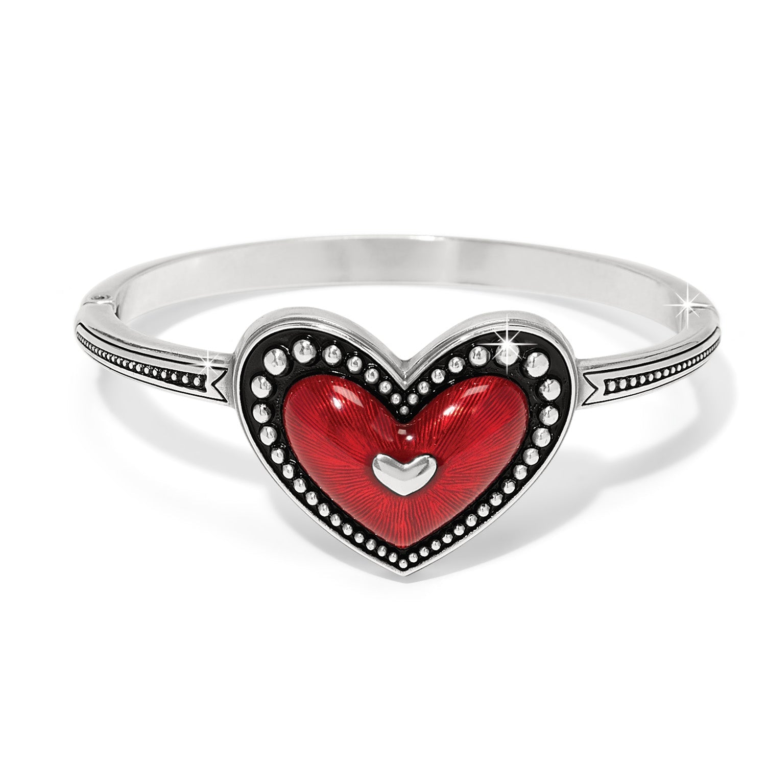 Brighton Love Me Do Hinged Bangle - Juli's Wearable Art