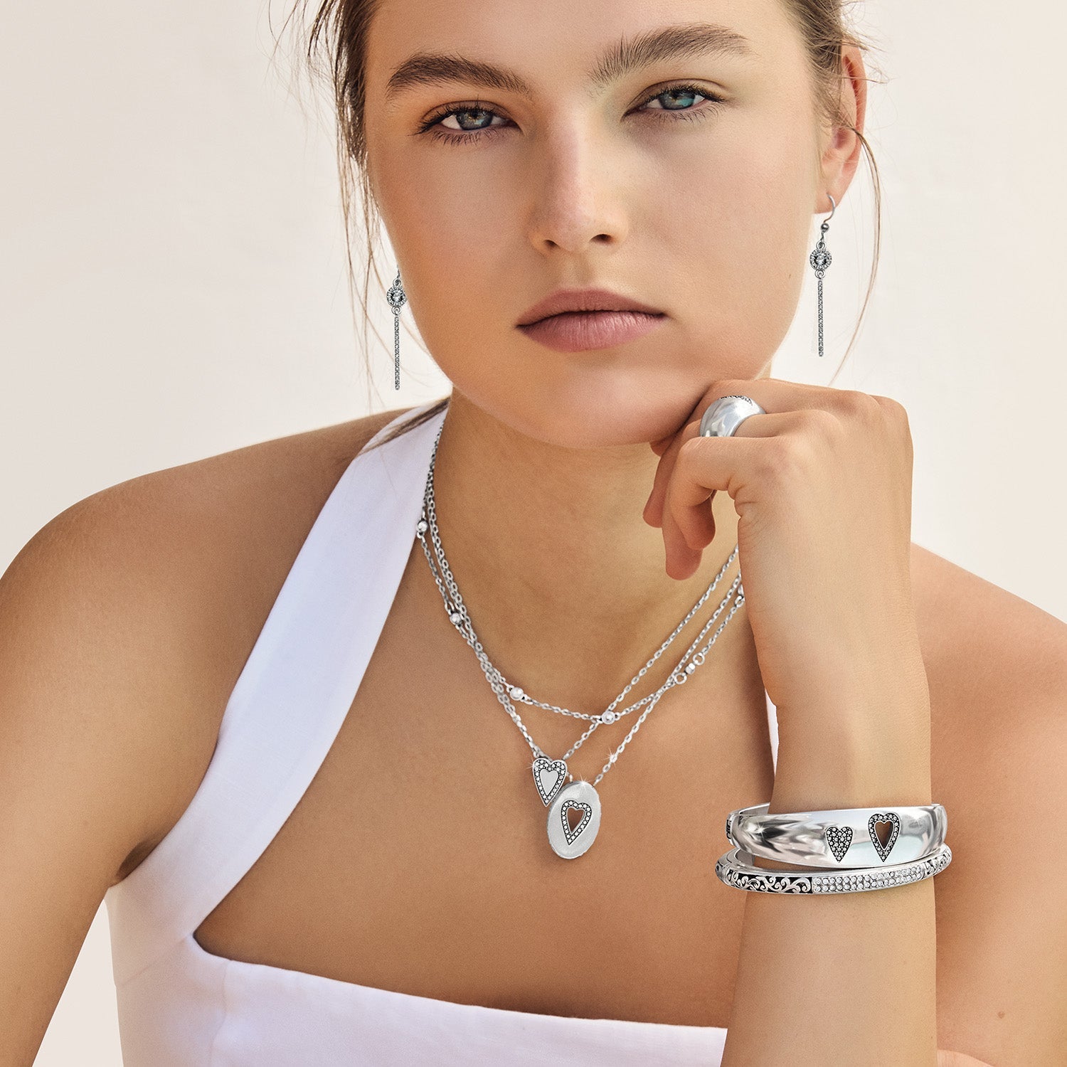 Brighton Love Message B Simple Necklace - Juli's Wearable Art