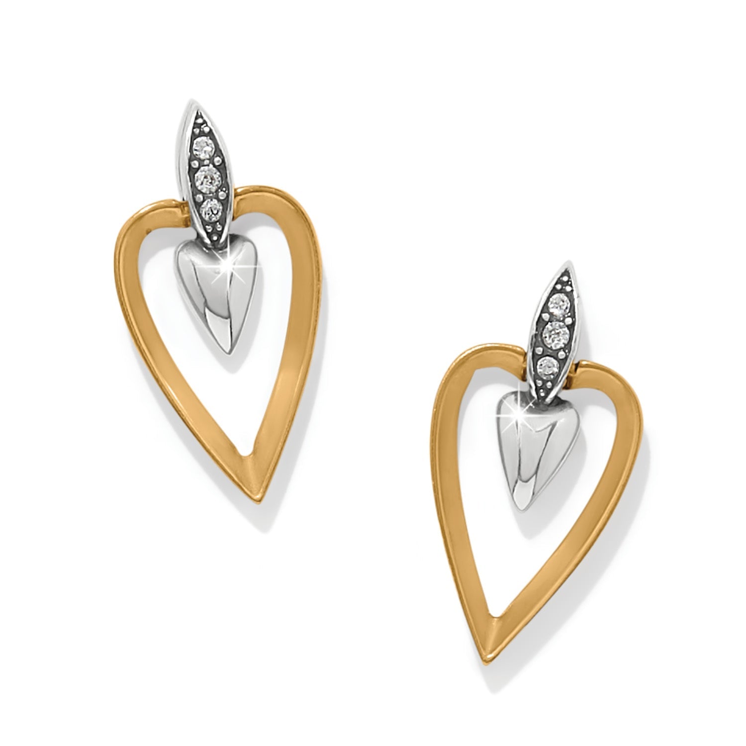 Brighton Love Messages B Calm Post Earrings - Juli's Wearable Art