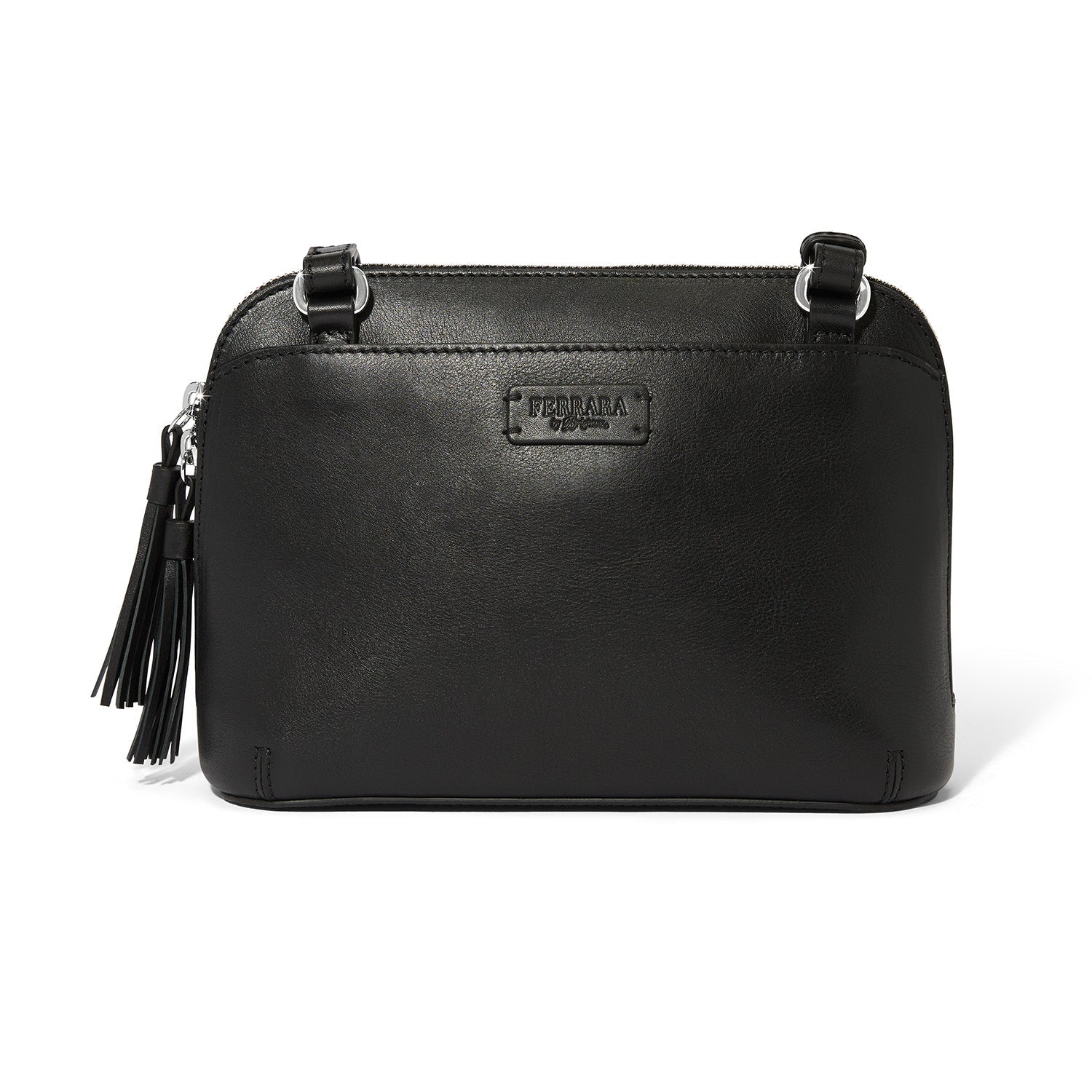 Brighton Lucille Domed Organizer Handbag | Black - Juli's Wearable Art