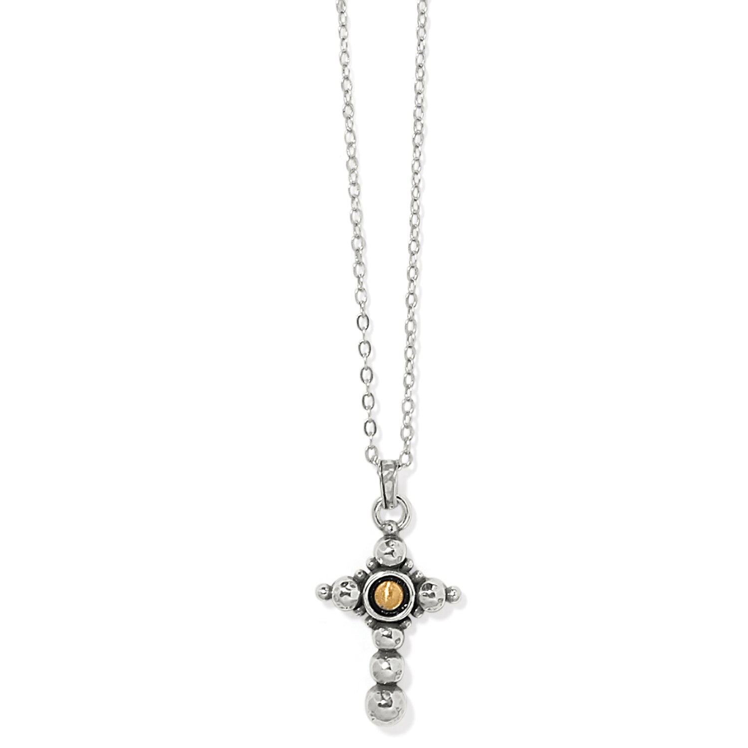Brighton Majestic Nobel Cross Reversible Necklace - Juli's Wearable Art