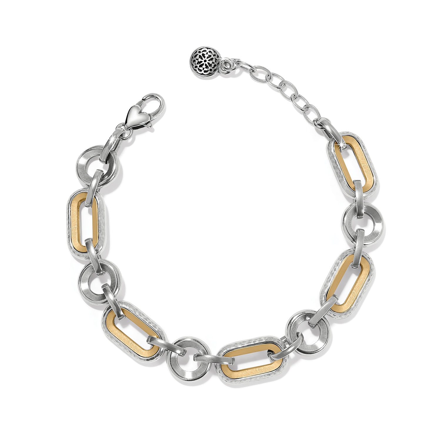 Brighton Medici Two Tone Link Bracelet - Juli's Wearable Art