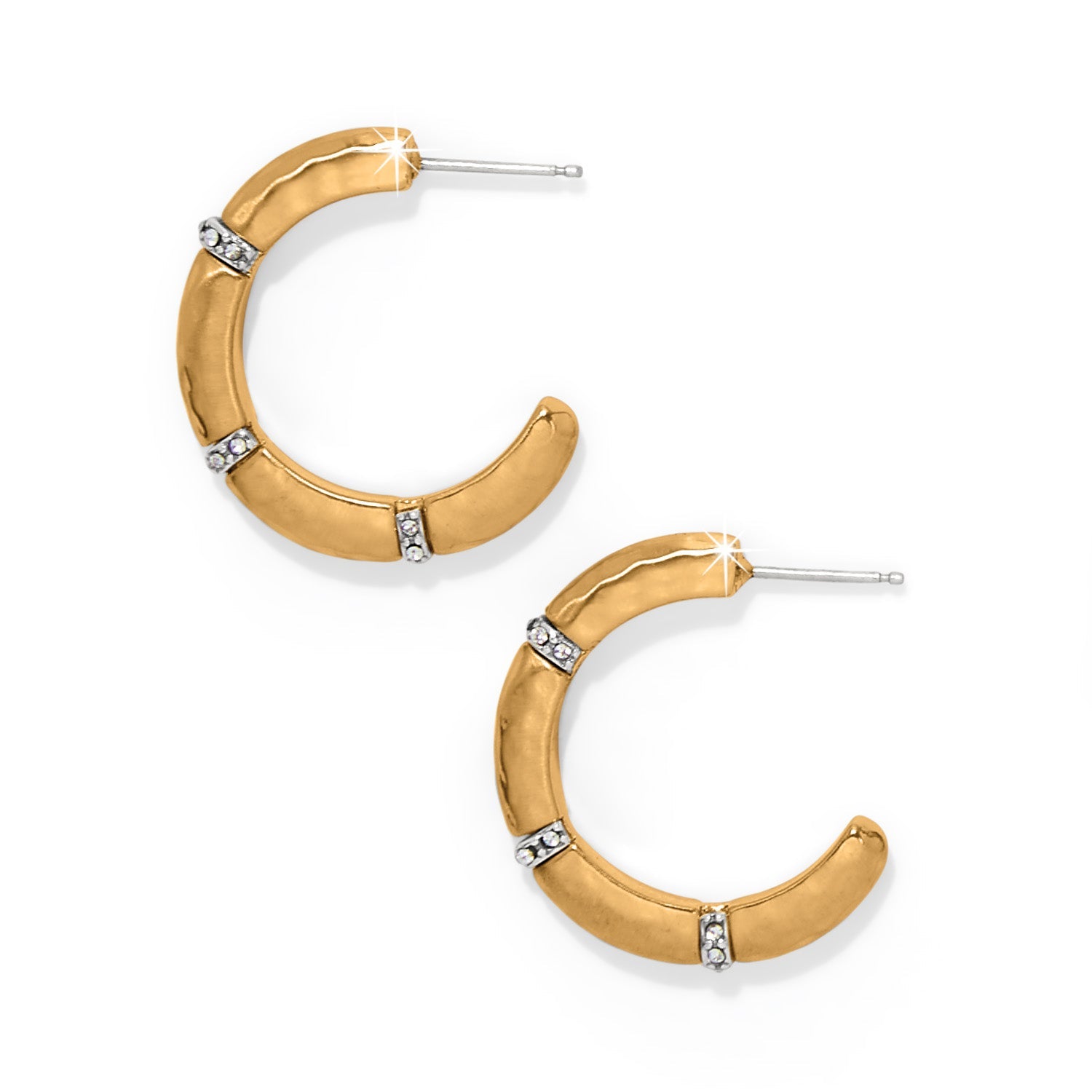 Brighton Meridian Geo Open Hoop Earrings - Juli's Wearable Art