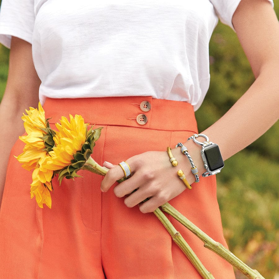 Brighton Meridian Two - Tone Tempo Watch Band - Juli's Wearable Art