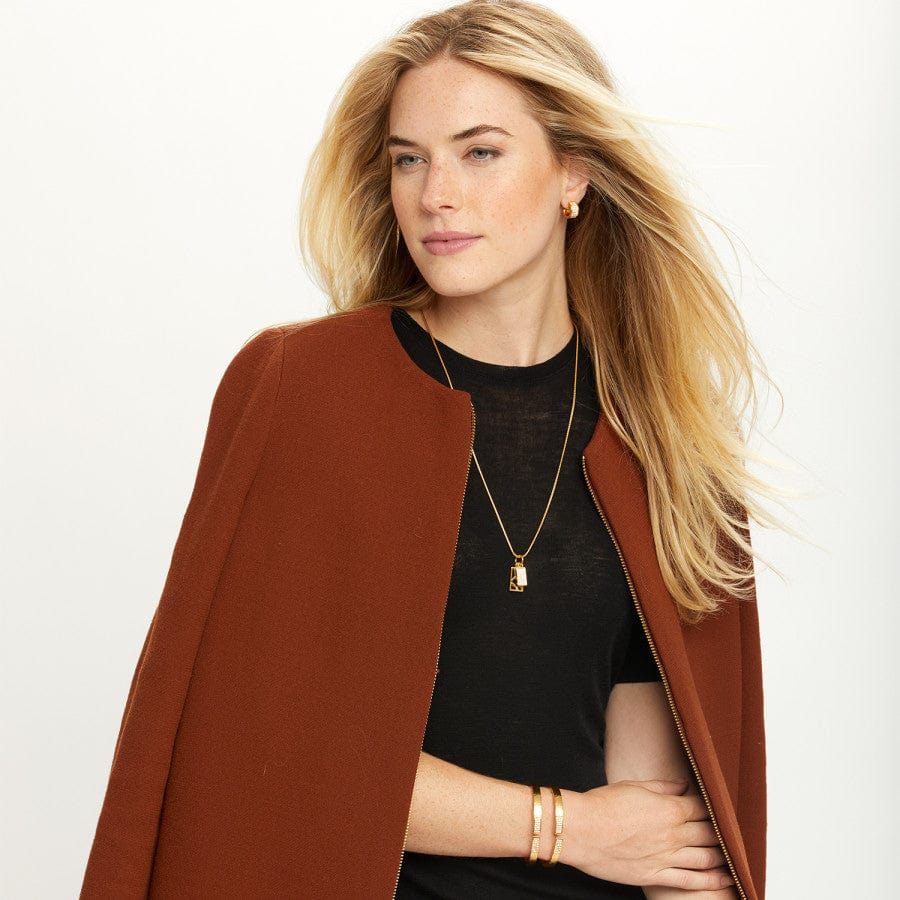 Brighton Meridian Zenith Hinged Bangle – Gold - Juli's Wearable Art