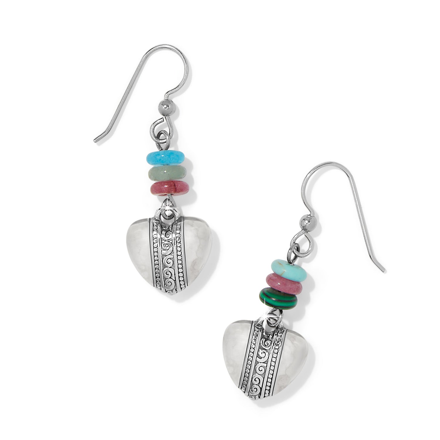 Brighton Mingle Sweetheart Bead French Wire Earrings - Juli's Wearable Art