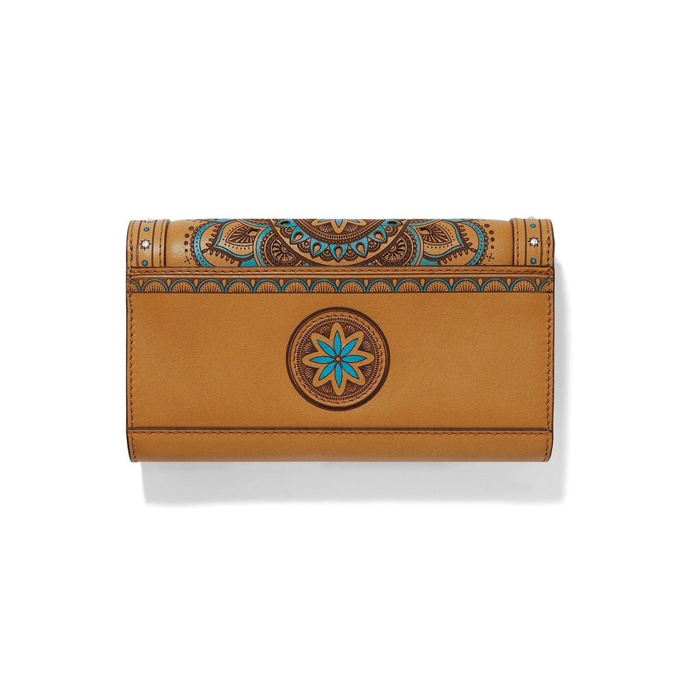Brighton Mosaic Large Wallet – Camel - Juli's Wearable Art