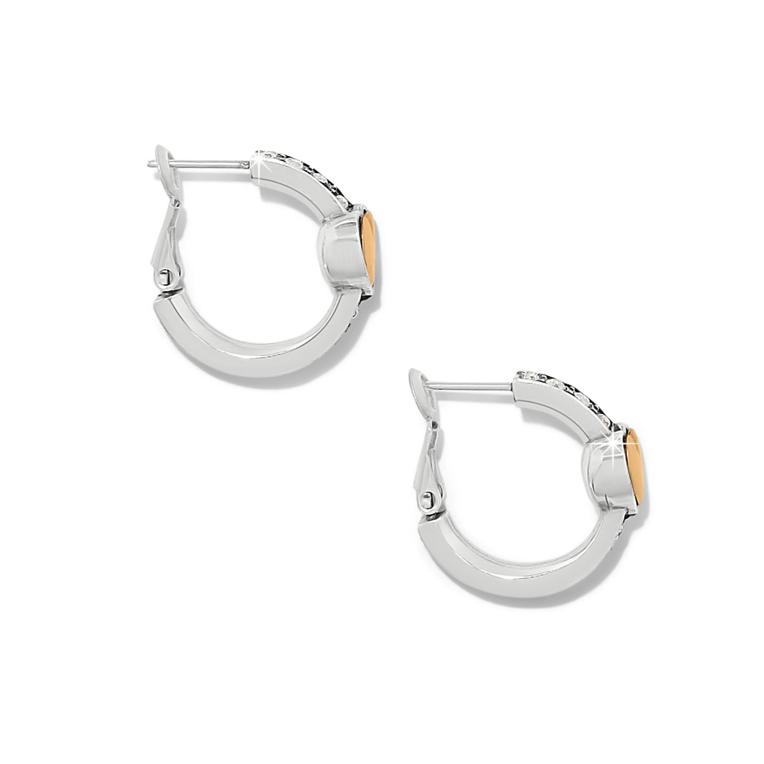 Brighton Mystery Of Love Heart Hoop Earrings - Juli's Wearable Art