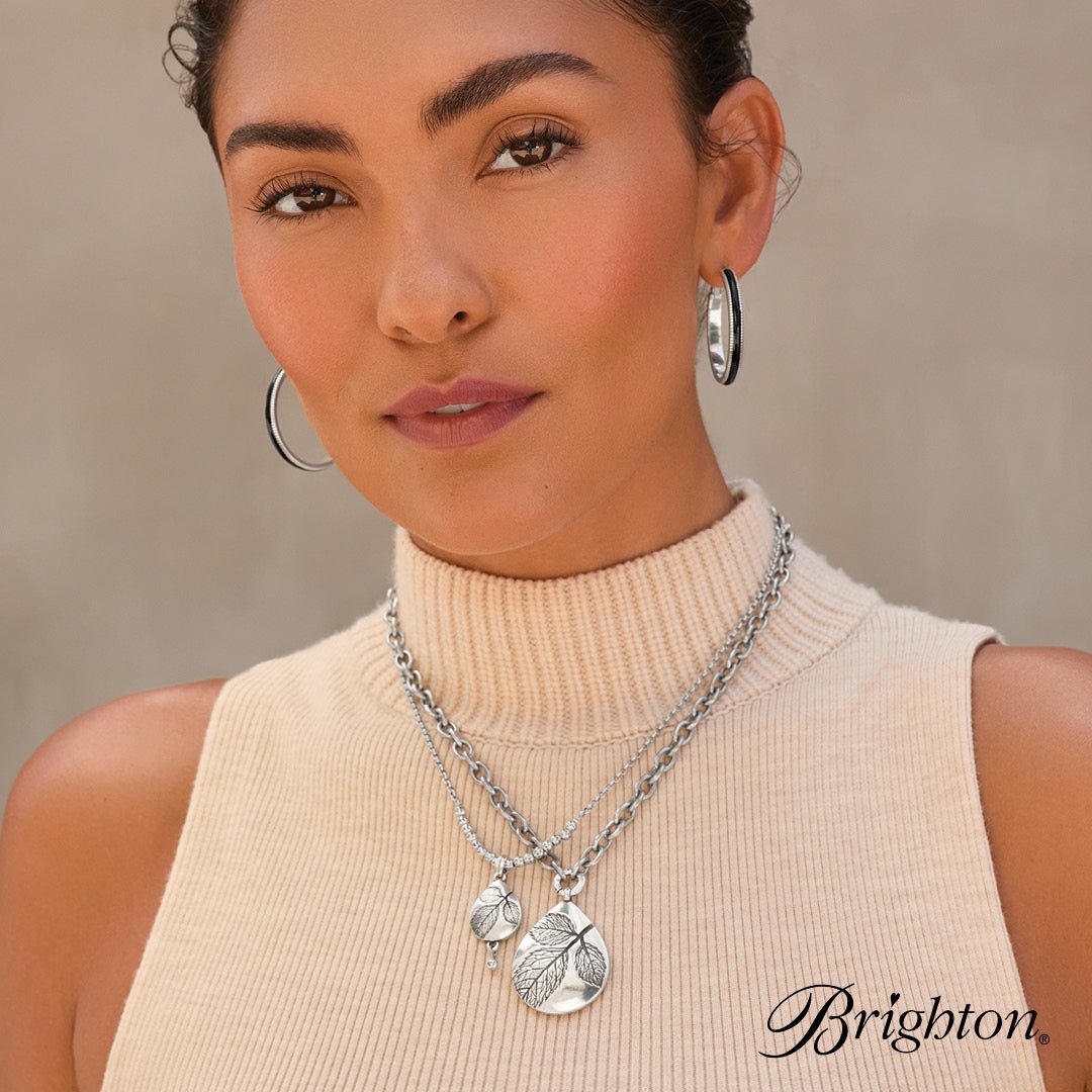 Brighton Natura Teardrop Petite Necklace - Juli's Wearable Art