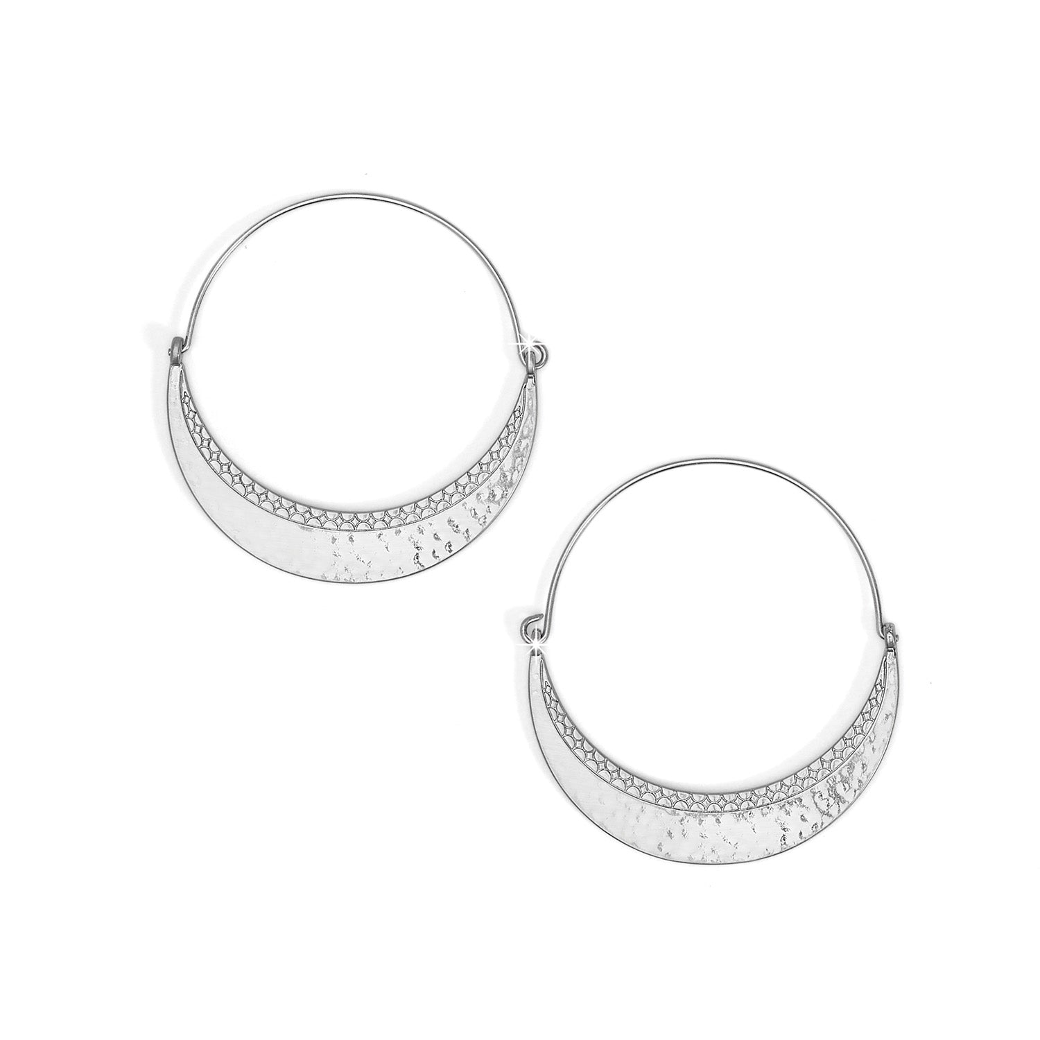 Brighton Palm Canyon Large Hoop Earrings - Juli's Wearable Art