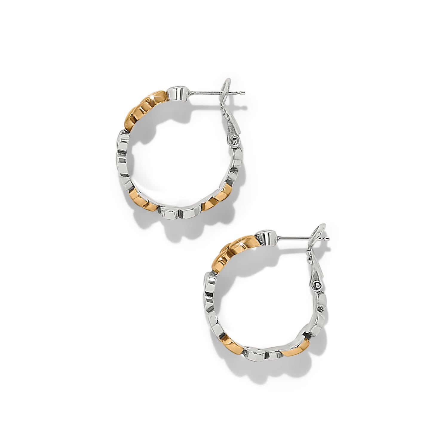 Brighton Pebble Edge Small Hoop Earrings - Juli's Wearable Art