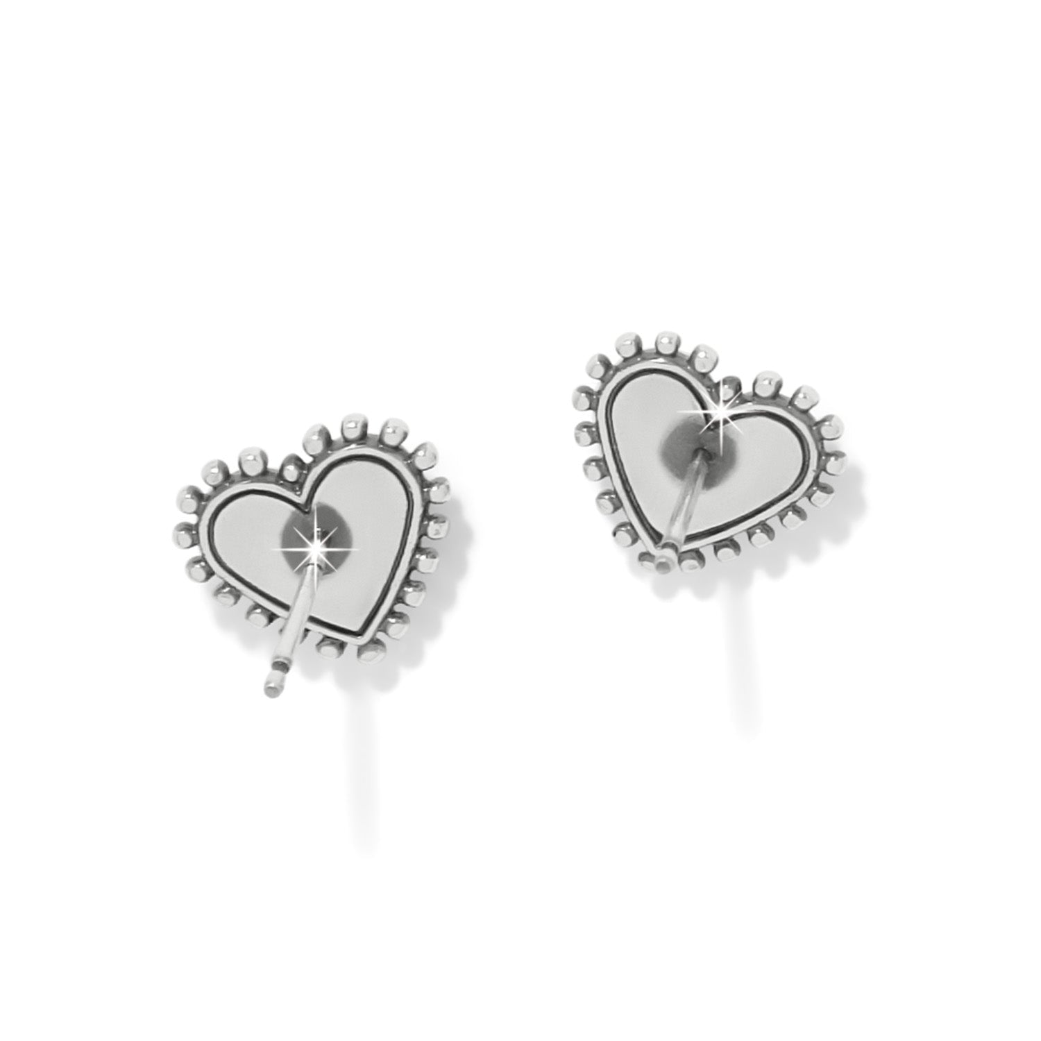 Brighton Pretty Tough Amour Heart Post Earrings - Juli's Wearable Art