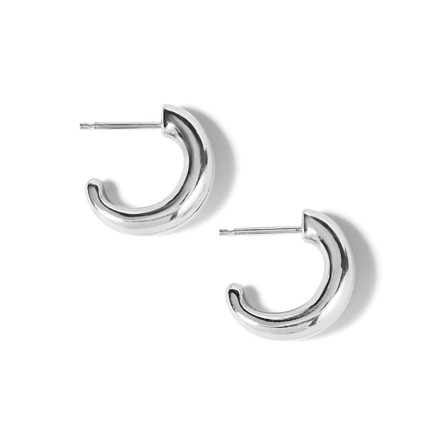 Brighton Pretty Tough Groove Post Hoop Earrings – Silver - Juli's Wearable Art