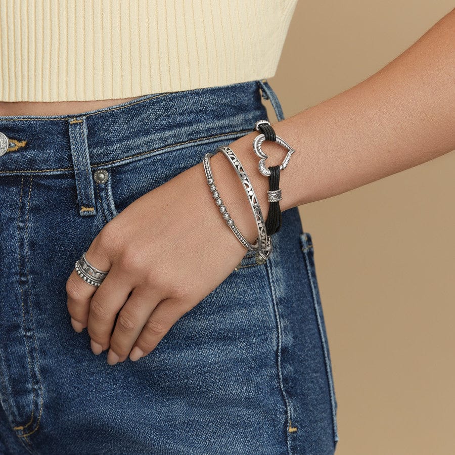 Brighton Pretty Tough Ring – Silver - Juli's Wearable Art