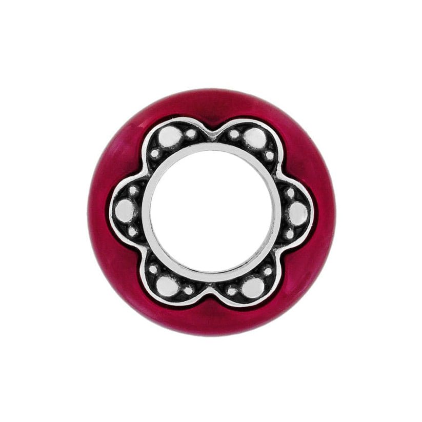 Brighton Primavera Spacer Bead | Burgundy - Juli's Wearable Art
