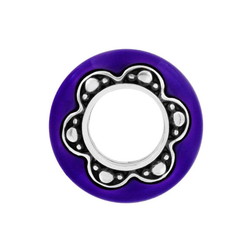 Brighton Primavera Spacer Bead | Purple - Juli's Wearable Art
