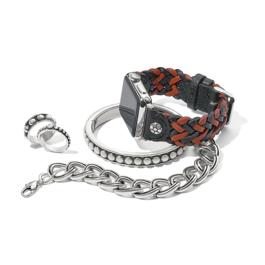 Brighton Rory Leather Watch Band - Luggage - Juli's Wearable Art