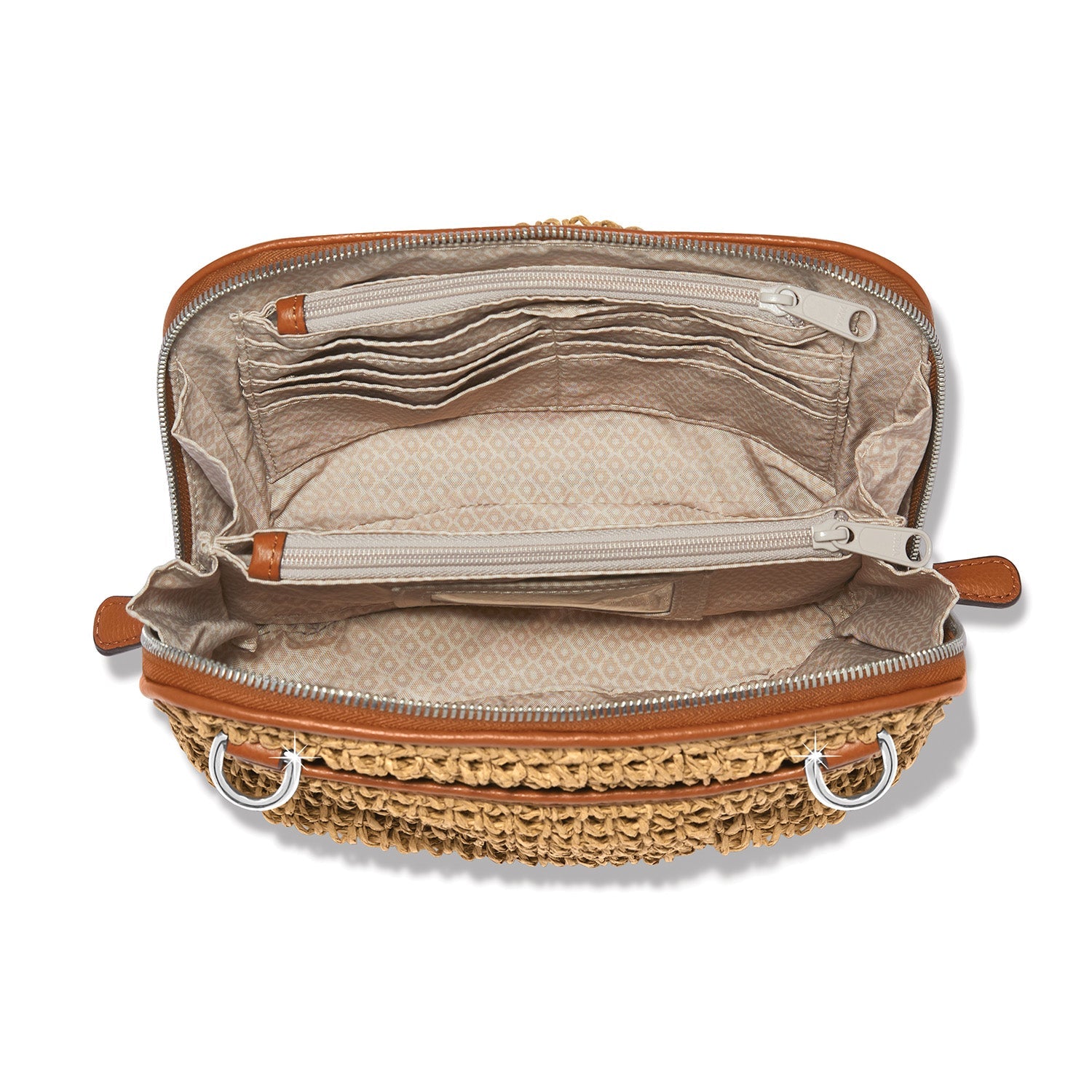 Brighton Shelby Straw Organizer | Wheat Luggage - Juli's Wearable Art