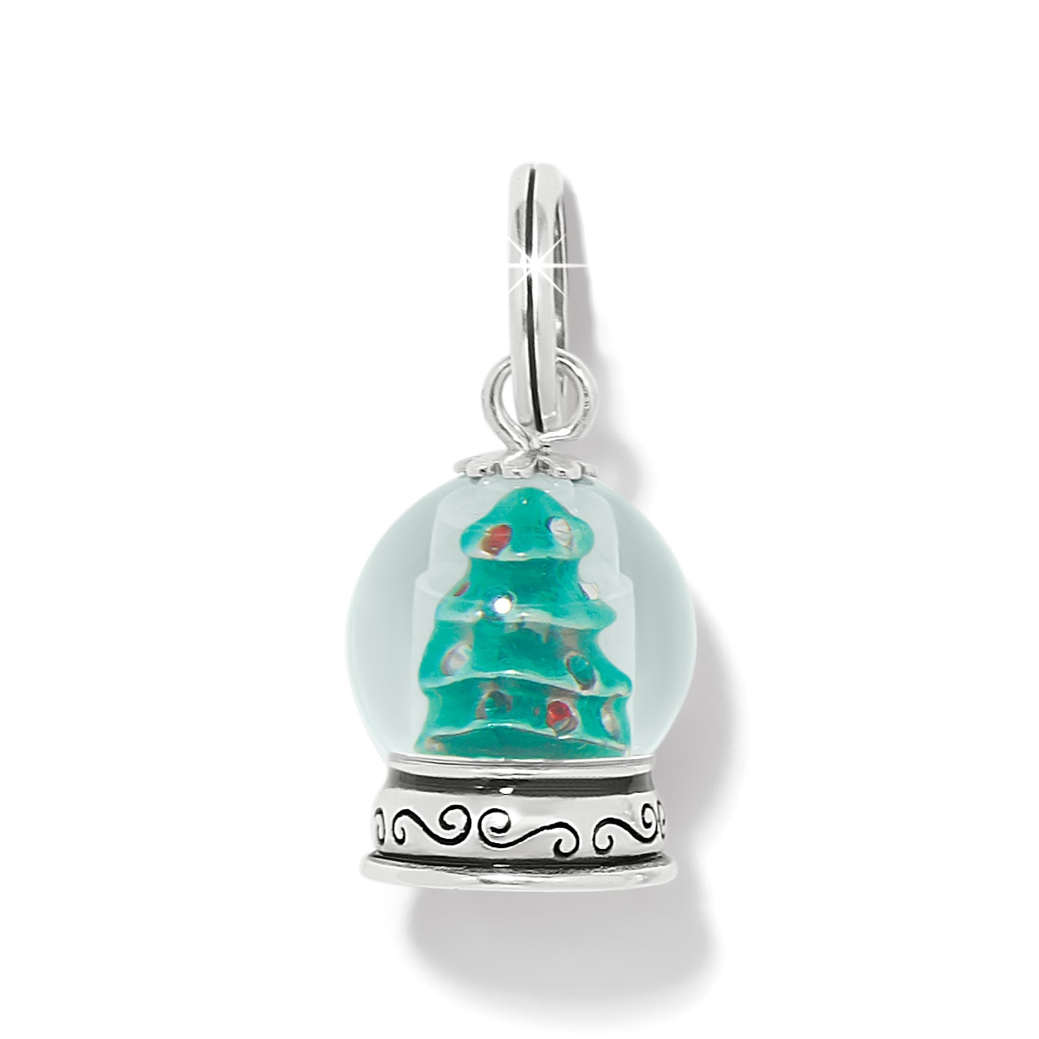 Brighton Snowglobe Christmas Tree Charm - Juli's Wearable Art