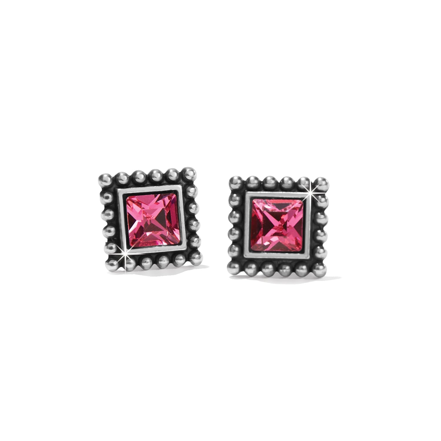Brighton Sparkle Square Mini Post Earrings - Juli's Wearable Art