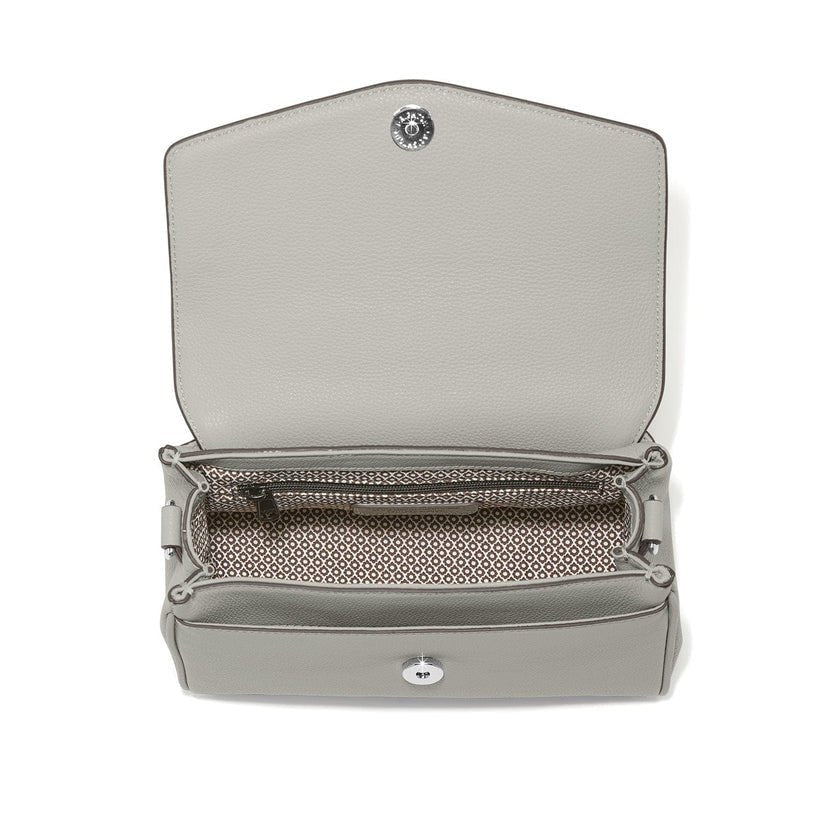 Brighton Tate Flap Satchel – Sterling - Juli's Wearable Art