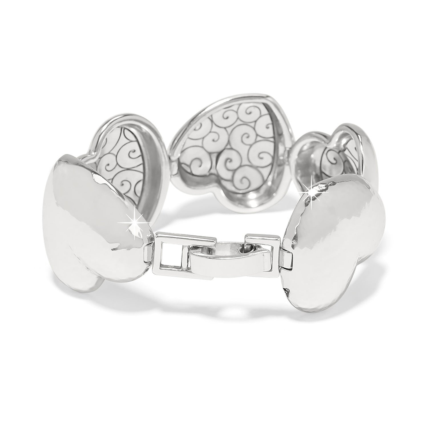 Brighton Trianon Heart Link Bracelet - Juli's Wearable Art