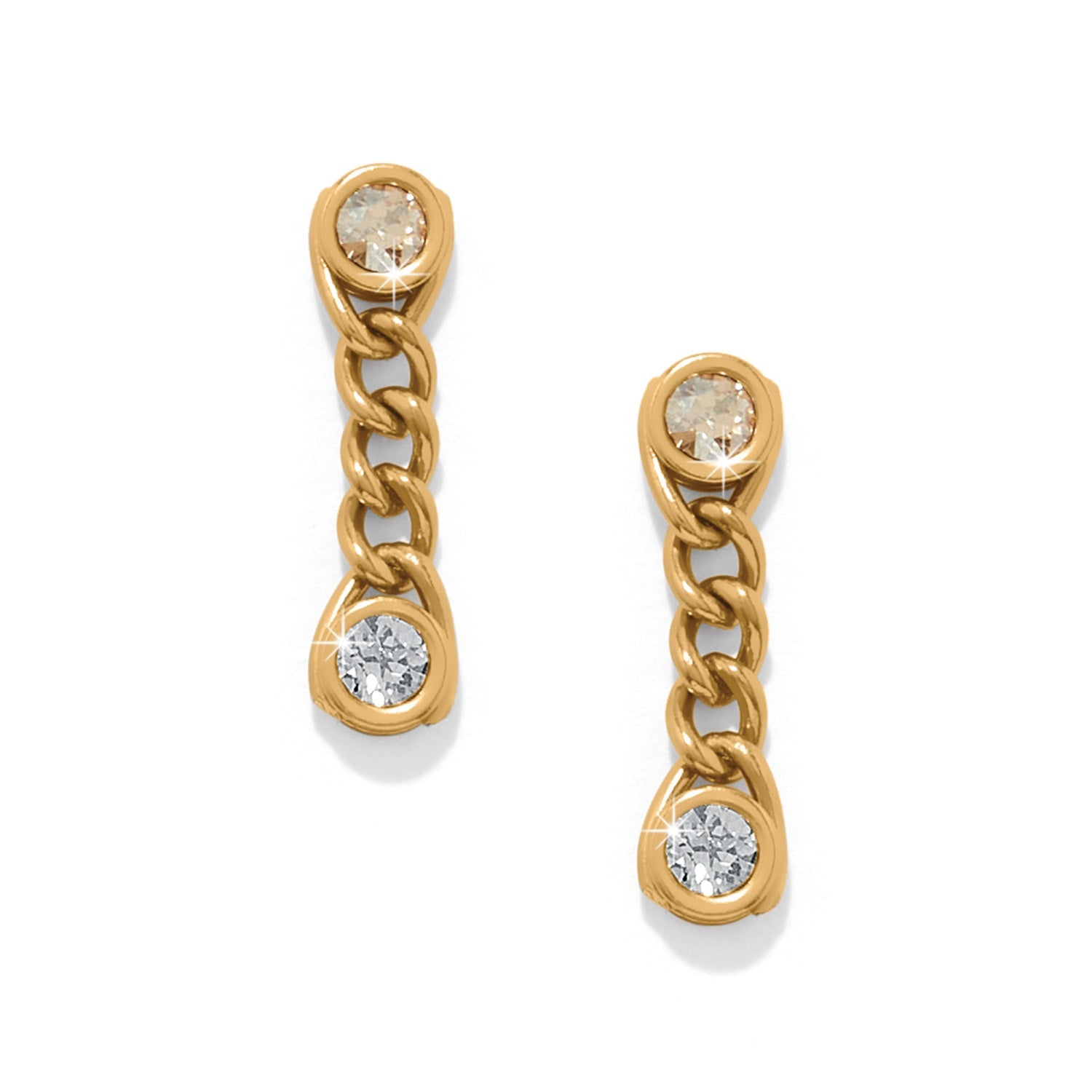 Brighton Trust Life Post Drop Earrings – Gold - Juli's Wearable Art