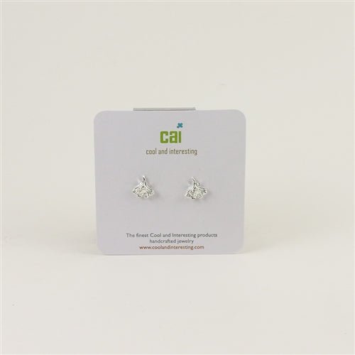 CAI Ginkgo Leaf Stud Earrings - Juli's Wearable Art
