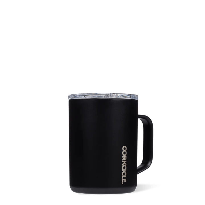 Corkcicle 16oz Travel Mug - Matte Black - Juli's Wearable Art