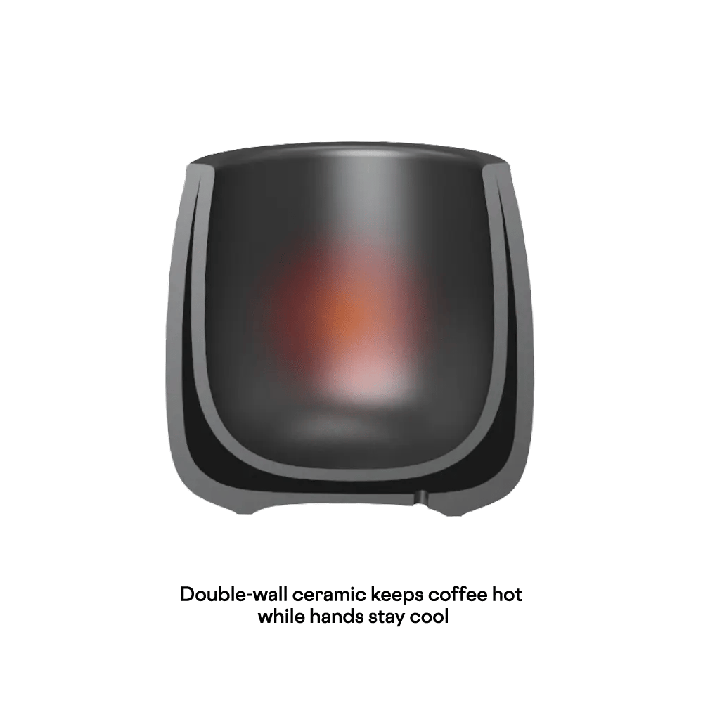 Corkcicle Cafe Cups - Matte Black - Juli's Wearable Art