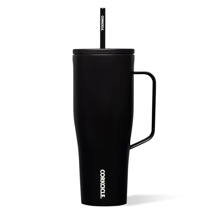 Corkcicle Cold Cup XL Insulated Tumblers with Handle (30oz) - Juli's Wearable Art