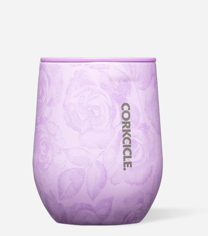 Corkcicle Stemless 12oz Insulated Wine Tumbler - Forget - Me - Not - Juli's Wearable Art
