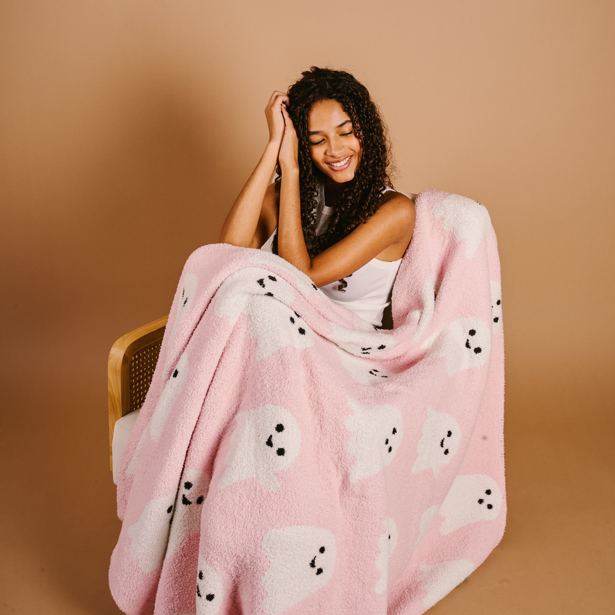 Cozy Dreams Luxe Blanket - Boo Crew - Juli's Wearable Art