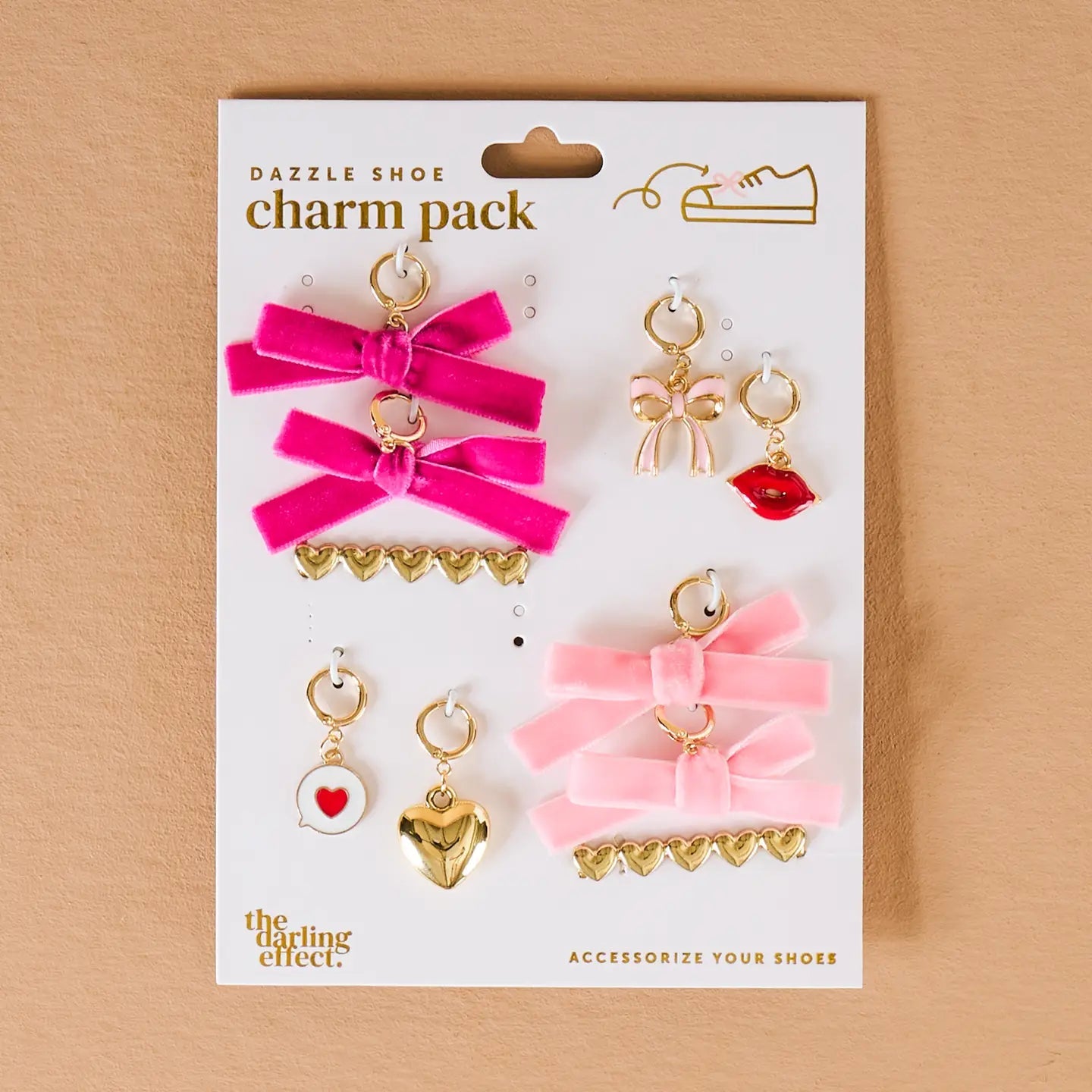 Dazzle Shoe Charm Pack - Velvet Crush - Juli's Wearable Art