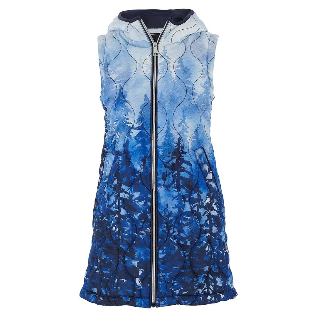 Dolcezza “Alpine” Hooded Vest - Juli's Wearable Art