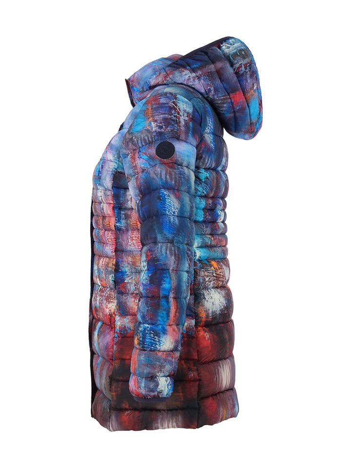 Dolcezza “The Blue City” Print Coat - Juli's Wearable Art