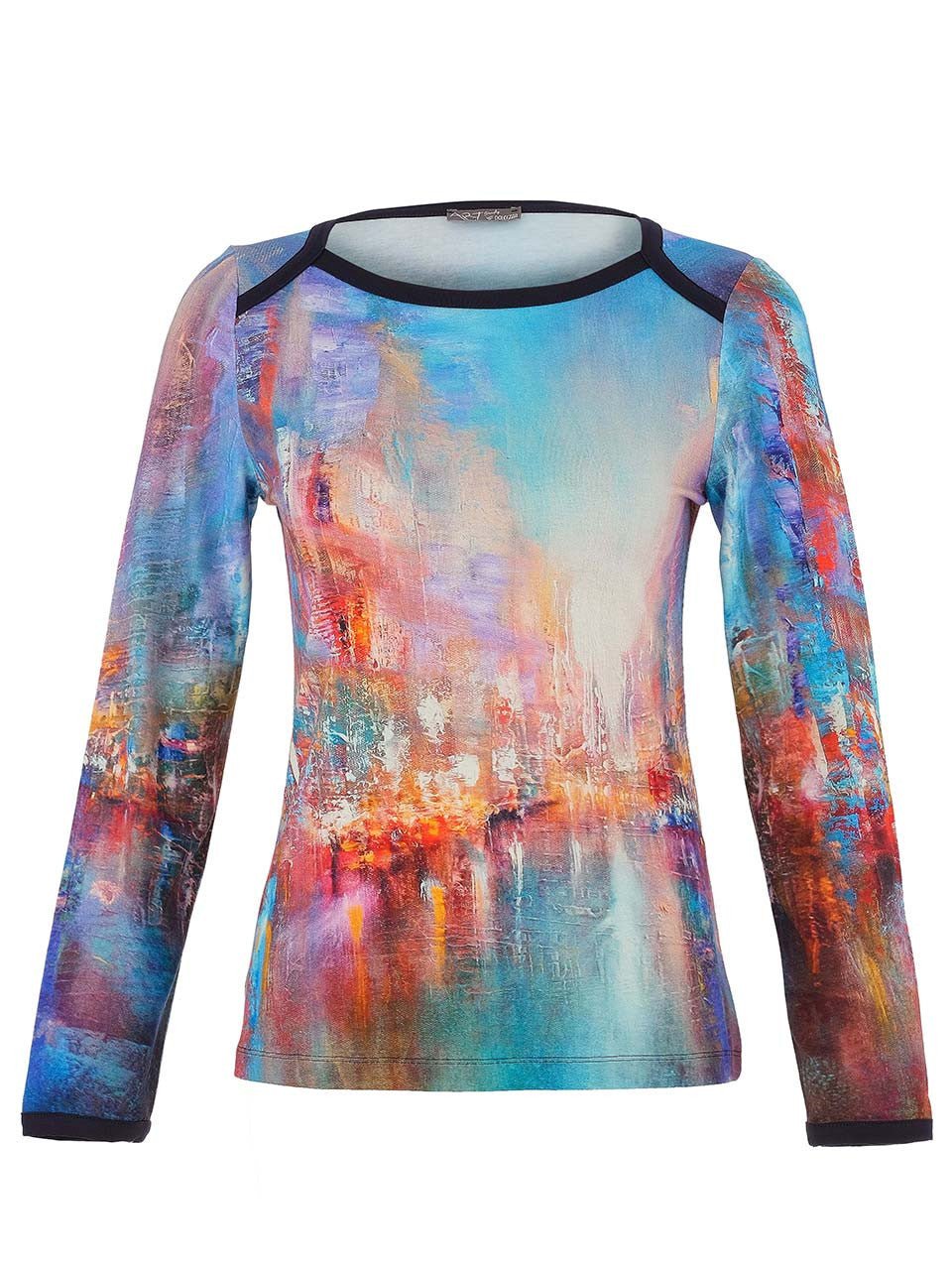 Dolcezza 'The Blue City' Top - Juli's Wearable Art
