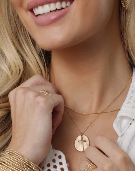 enewton 16" Inspire Gold Charm Necklace - Juli's Wearable Art