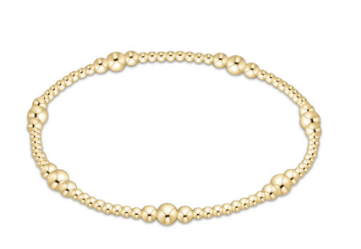 Enewton Purpose Gold 4MM Bead Bracelet - Juli's Wearable Art