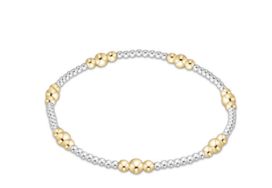 Enewton Purpose Mixed Metal 4MM Bead Bracelet - Juli's Wearable Art