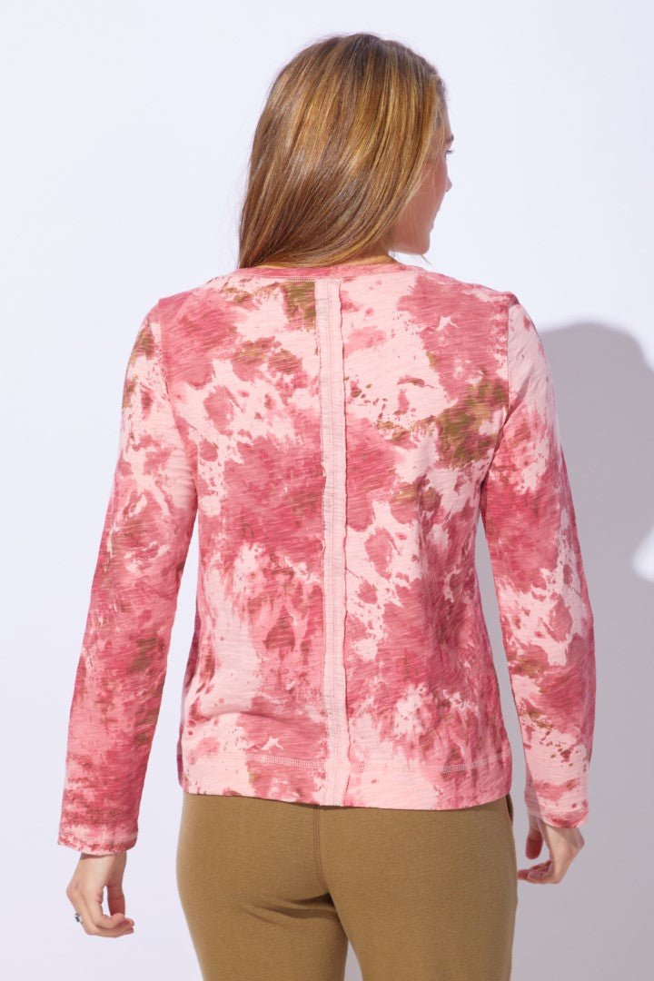 Escape by Habitat Mineral Dye Stay Centered Tee - Rose Pink - Juli's Wearable Art