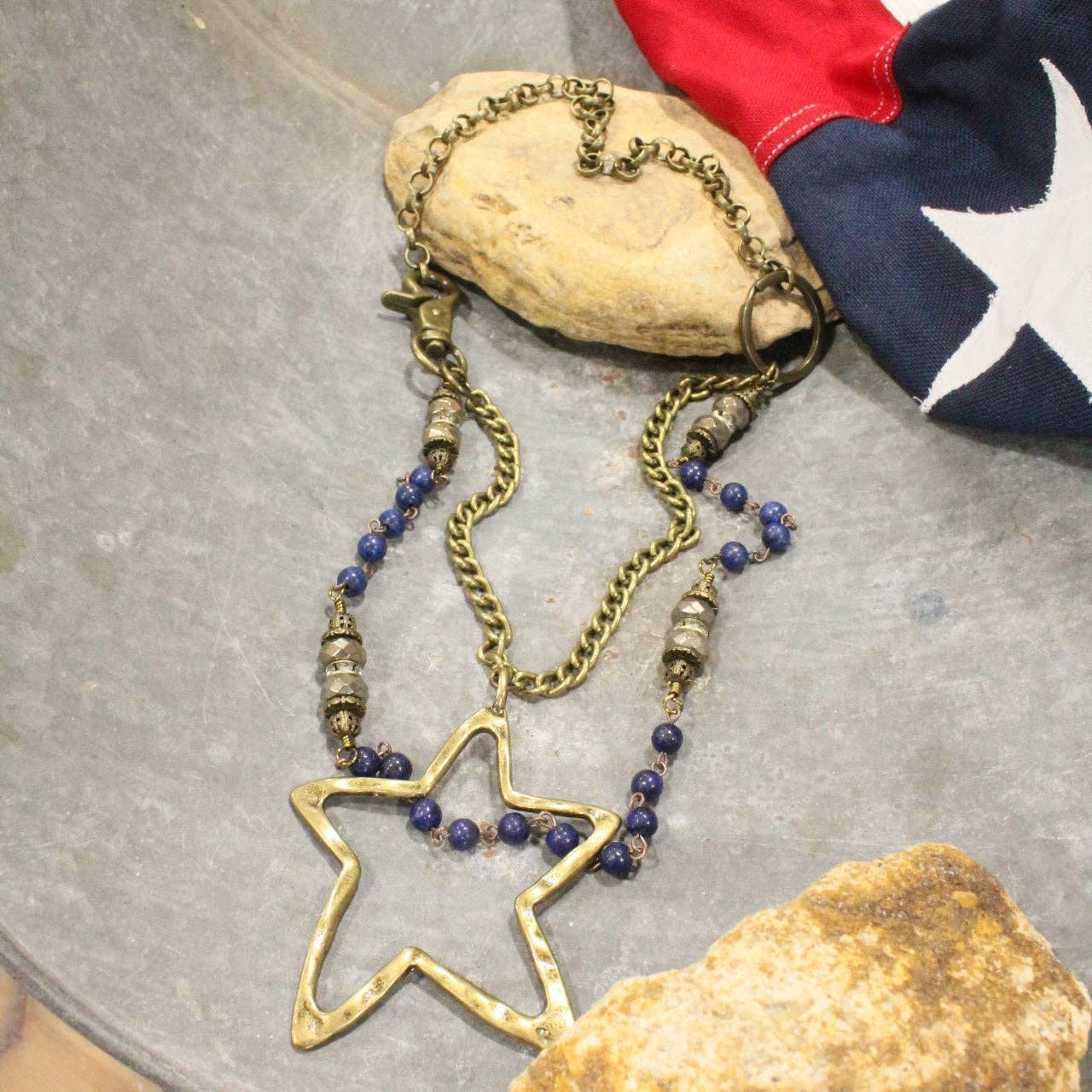 Falling Stars Layered Necklace - Juli's Wearable Art