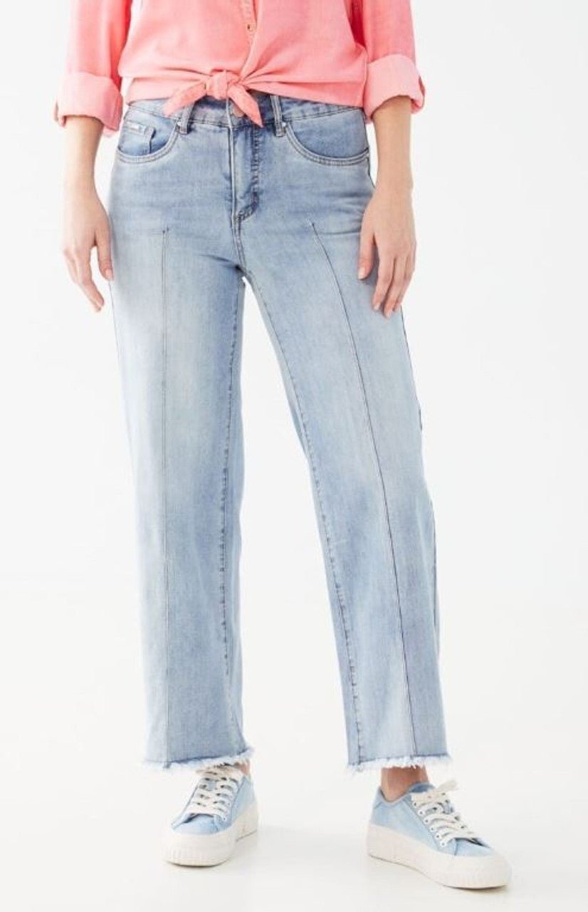 FDJ - Olivia Straight Ankle Jean (White) main image 0