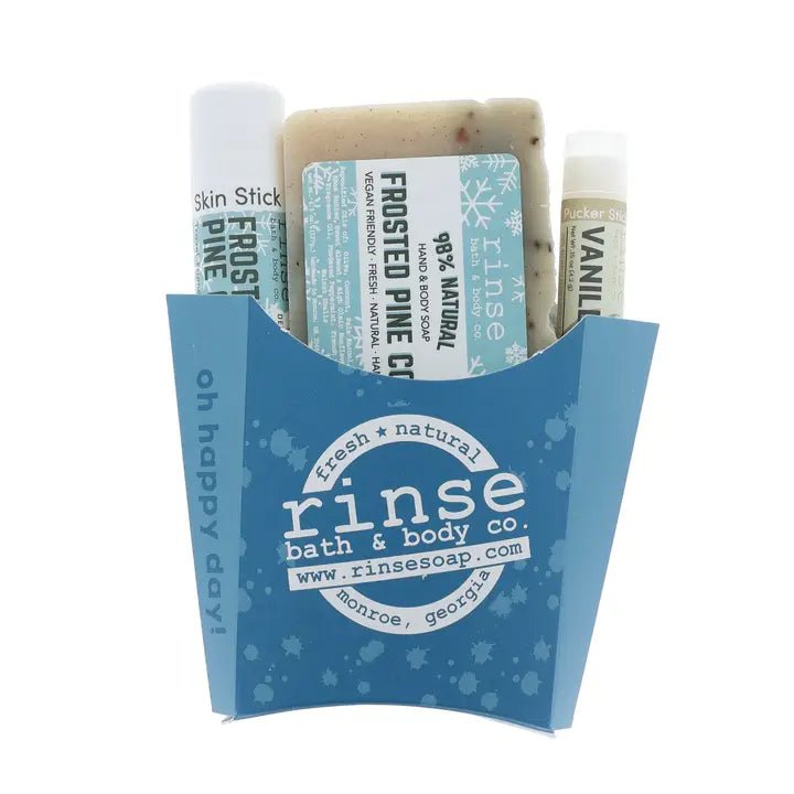 Frosted Pine Cone Holiday Fry Bundle | Holiday Gift Favorite - Juli's Wearable Art