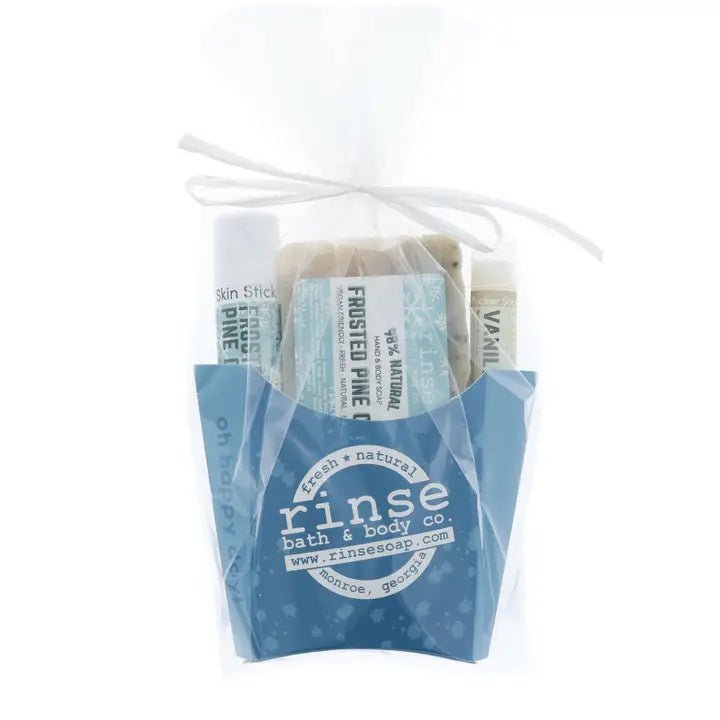 Frosted Pine Cone Holiday Fry Bundle | Holiday Gift Favorite - Juli's Wearable Art