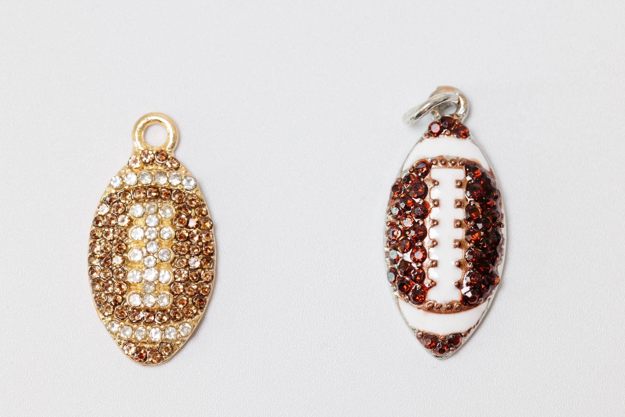 Game Day Football Bling Charms - Juli's Wearable Art