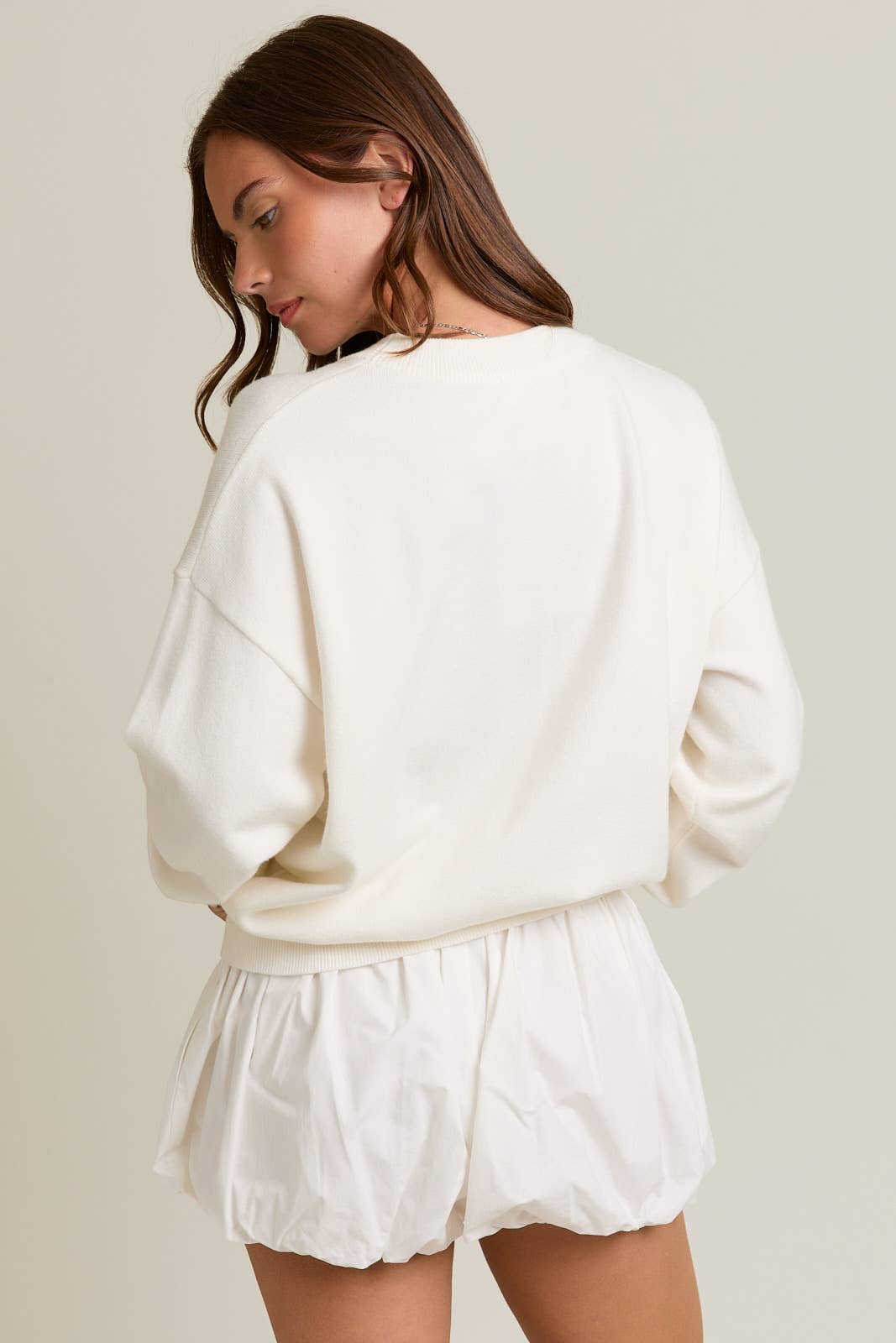 Golden Doodle Puppy Crew Neck Sweater - Juli's Wearable Art