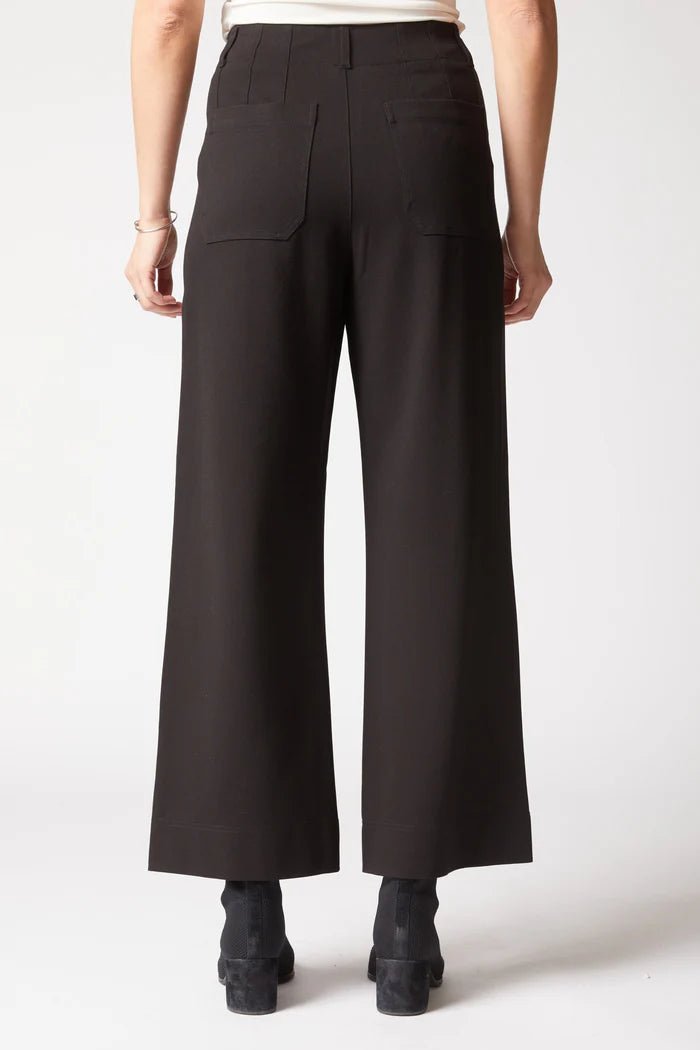 Habitat Luxe Ponte Crop Wide Leg Pant - Juli's Wearable Art